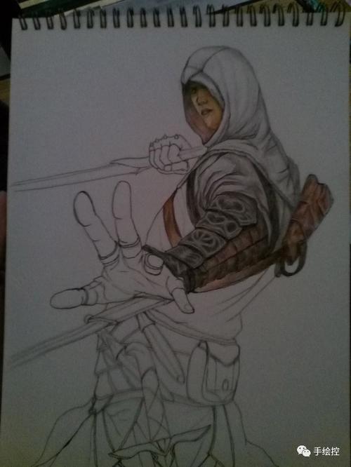 刺客信条简笔画图片大全，各种经典角色等你来画！