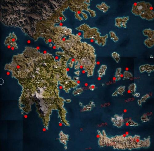 刺客信条奥德赛地图怎么开？新手快速解锁全地图！