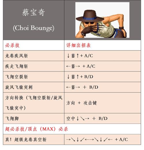 撕裂重罪出招表详解：轻松掌握连招秘籍