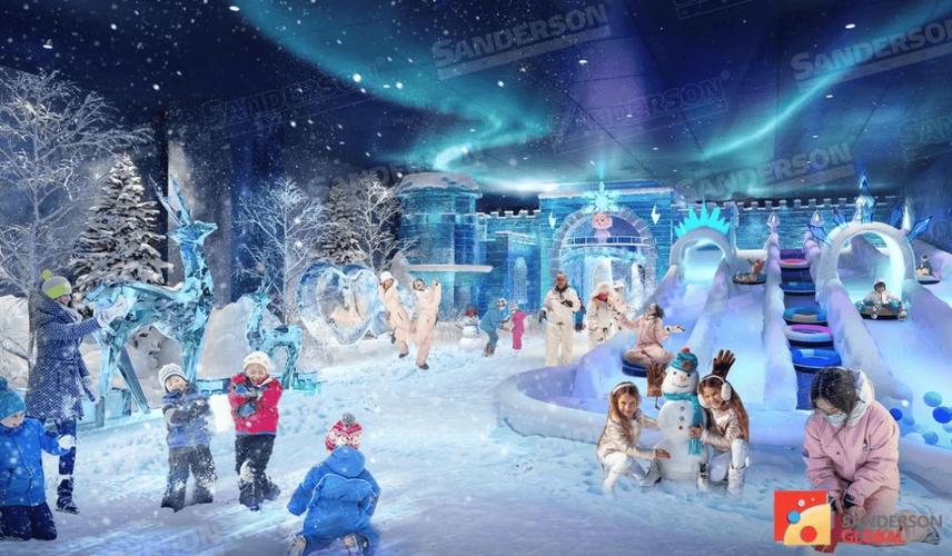 圣诞乐园：梦幻冰雪世界，开启你的圣诞之旅