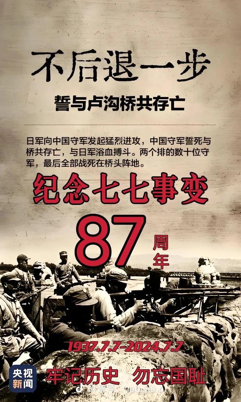 保卫卢沟桥：铭记七七事变，勿忘国耻