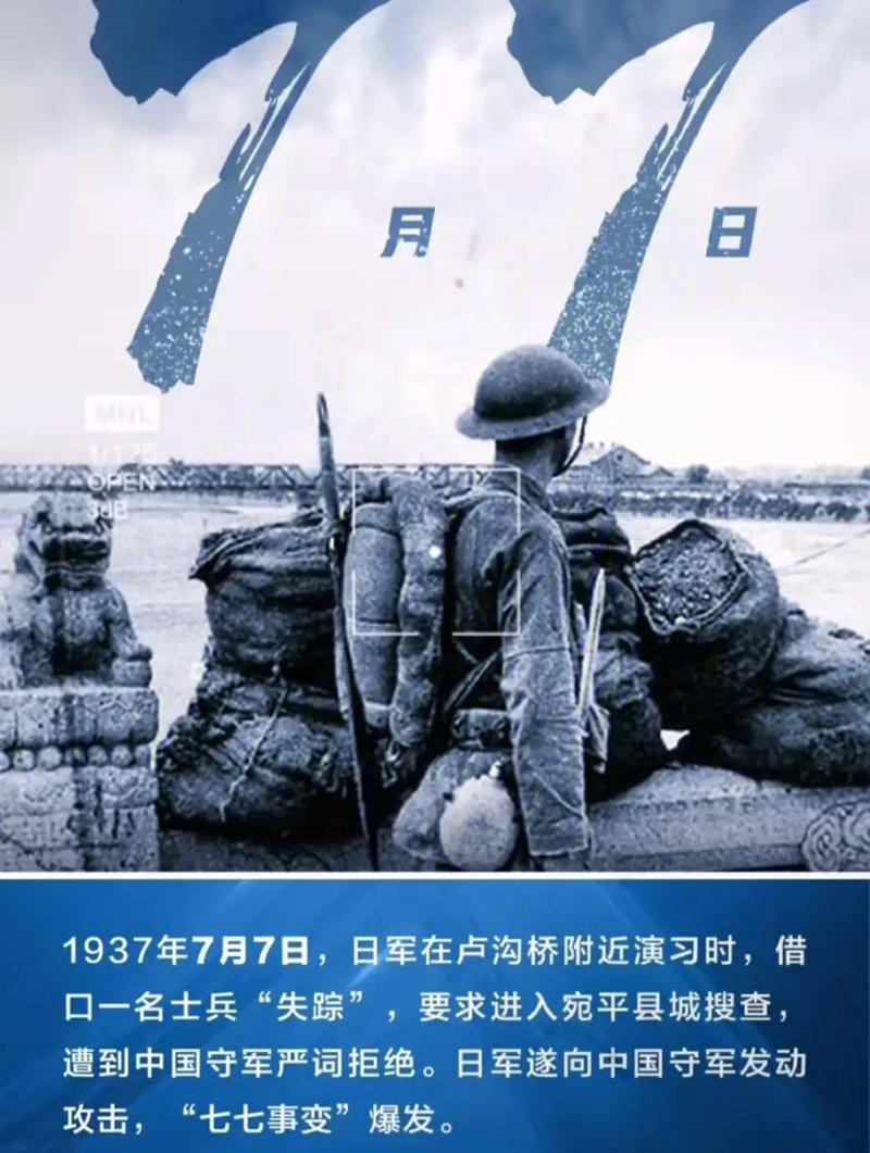 保卫卢沟桥：铭记七七事变，勿忘国耻
