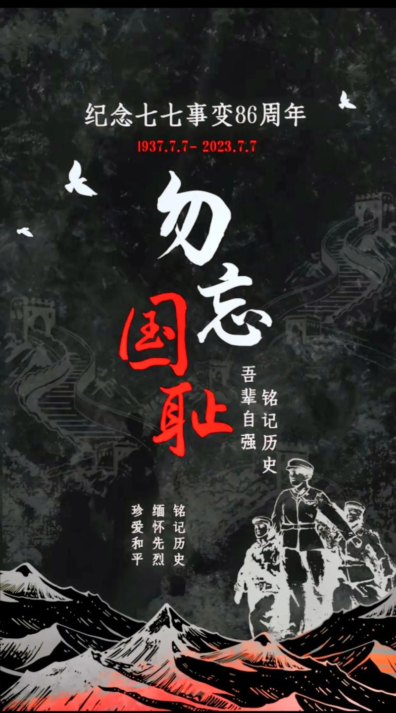 保卫卢沟桥：铭记七七事变，勿忘国耻
