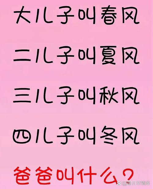脑筋急转弯：米的爸爸究竟是谁？
