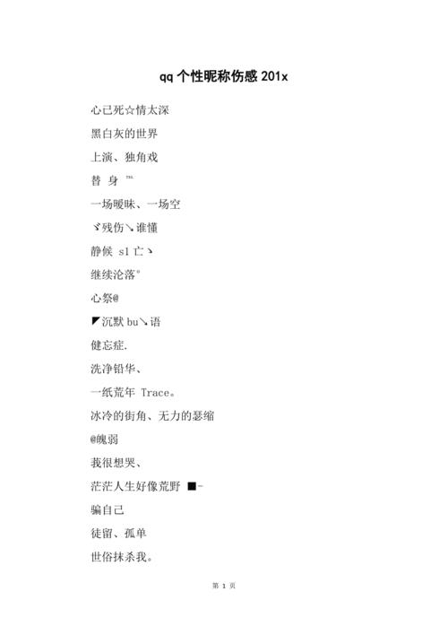 QQ号名字大全：简单好记又个性的QQ昵称推荐。