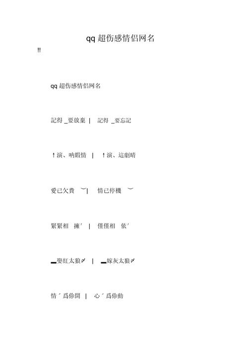 QQ号名字大全：简单好记又个性的QQ昵称推荐。