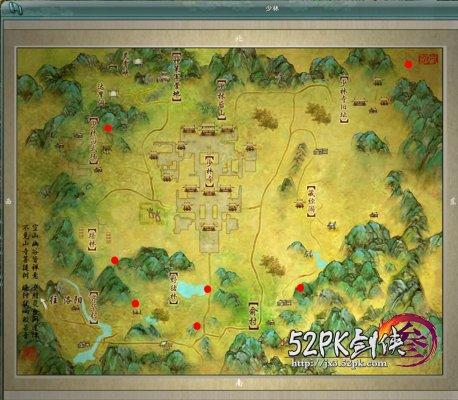 剑网三扶摇点全地图详解：快速升级扶摇技能