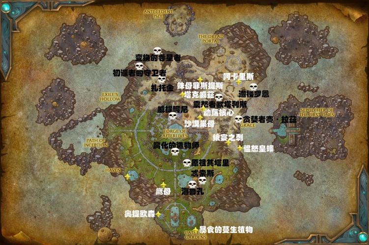 新手必看：WOW稀有怪分布地图及击杀方法