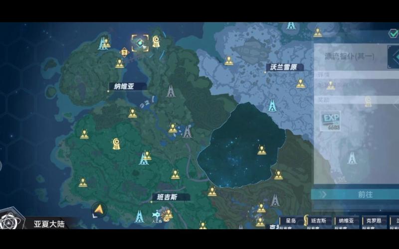 急寻幻塔龙虾！纳维亚地图坐标快速定位法