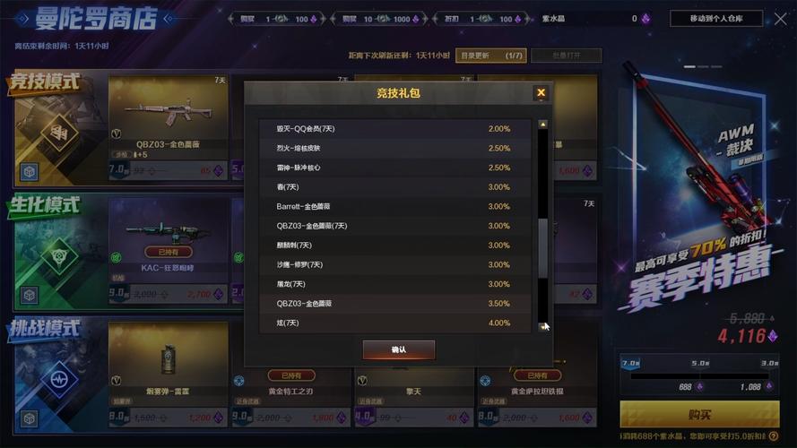 CF曼陀罗商店新版本上线：神器来袭不容错过