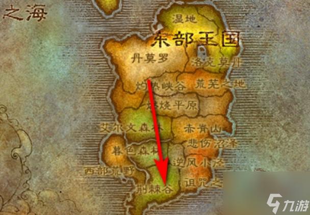 各职业玩家必看：辛特兰地图及最佳到达路线