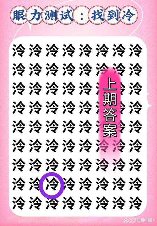 火眼金睛测眼力！图片里看出18个字，你能全部找到吗？