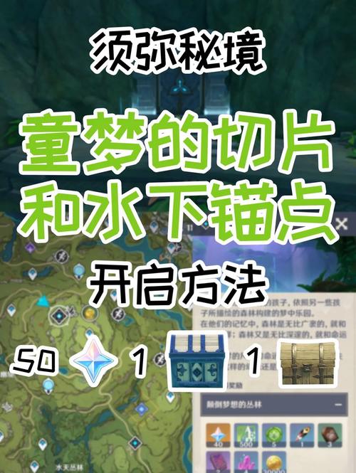 原神须弥秘境：童梦的切片，轻松解锁全成就
