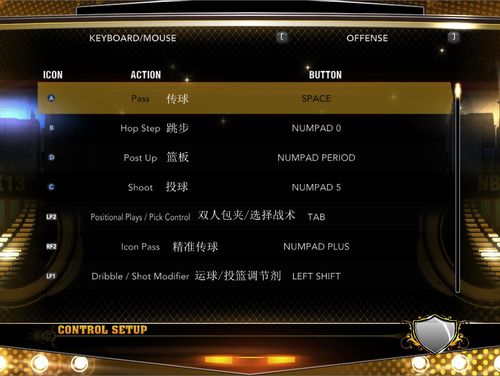 新手必看：2k13键盘设置图文操作指南（附截图）