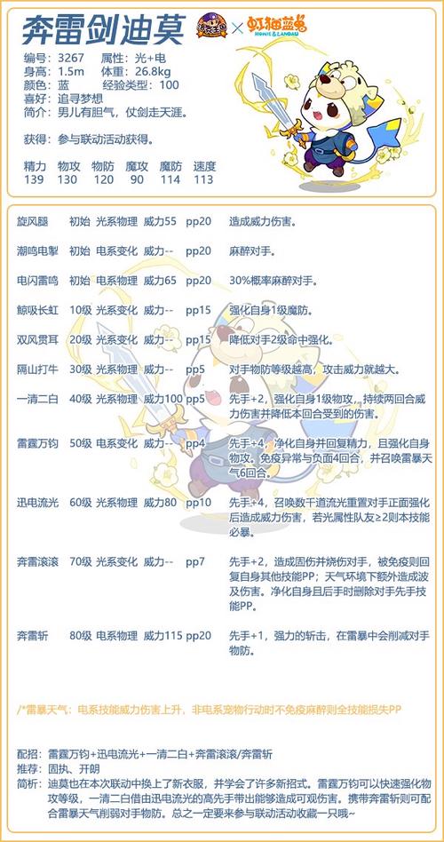 洛克王国迪莫哪种配招最好？(分析3个主流方案对比效果！)