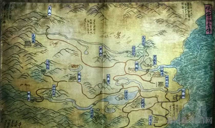 侠客风云传大地图跑图路线，高效探索隐藏线索指南