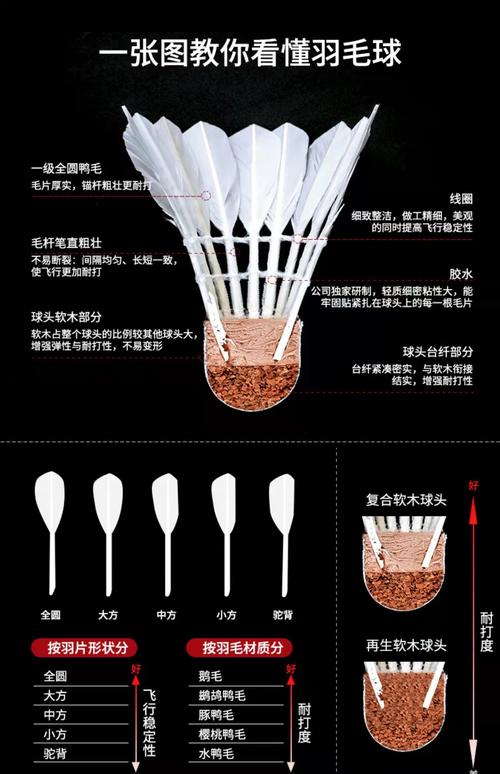 羽毛球多少根羽毛算合格？这个标准必须知道