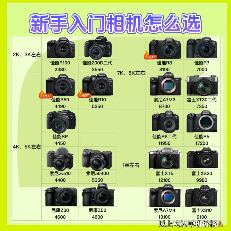数码相机怎么选(新手必备选购指南)