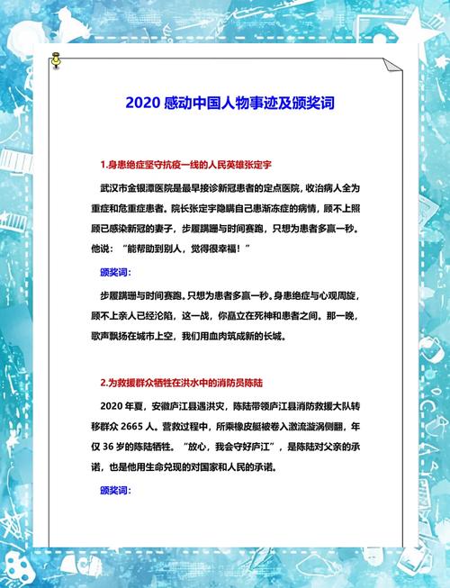 重温2020年感动时刻，我们记得这些美好