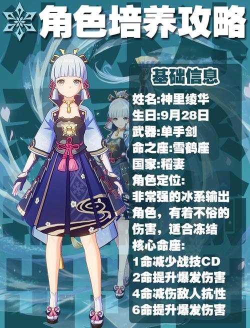 神里绫华连招手法教学！新手必看的实战技巧！