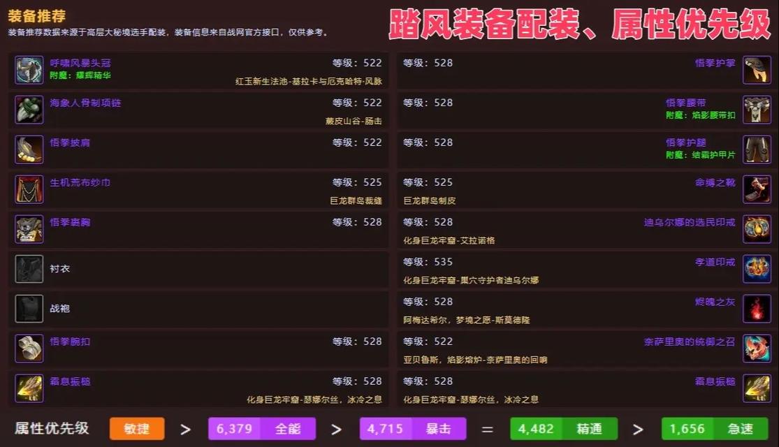 武僧装备属性优先级是什么？详细解析暴击与攻速的最佳取舍！