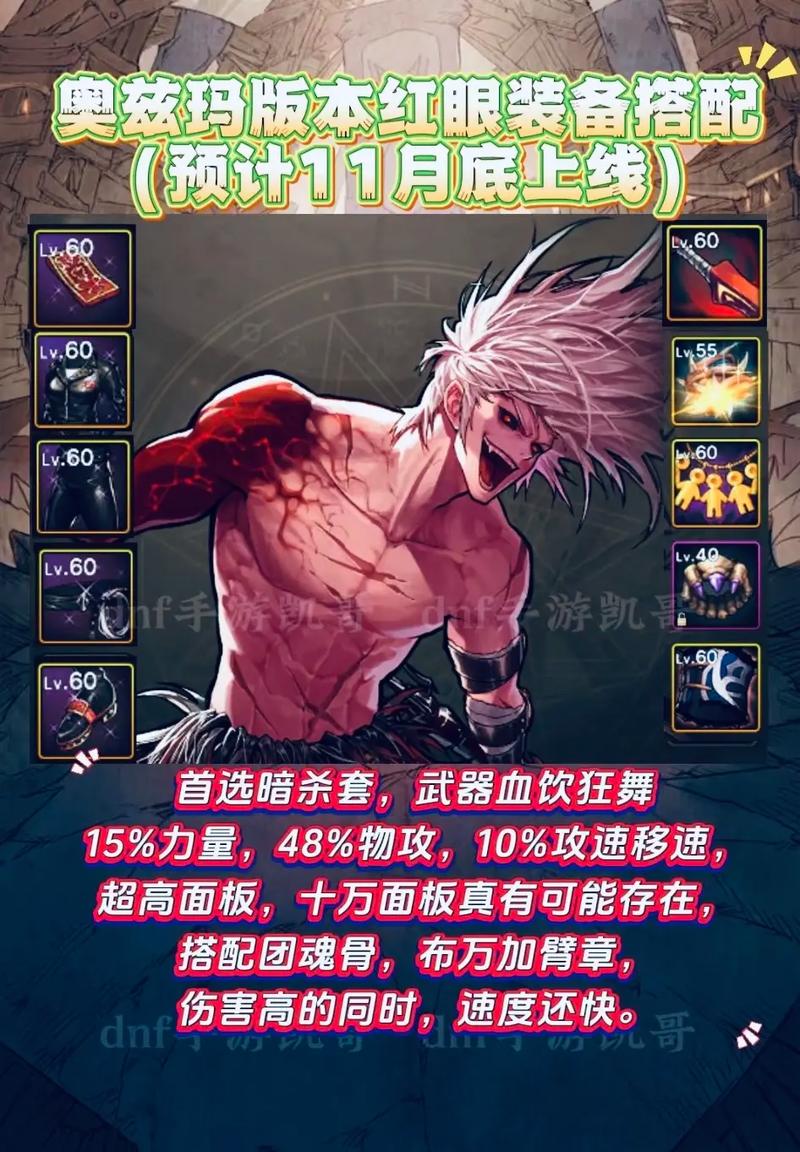 dnf红眼毕业装备如何搭配？一套史诗装备让你轻松打团本！