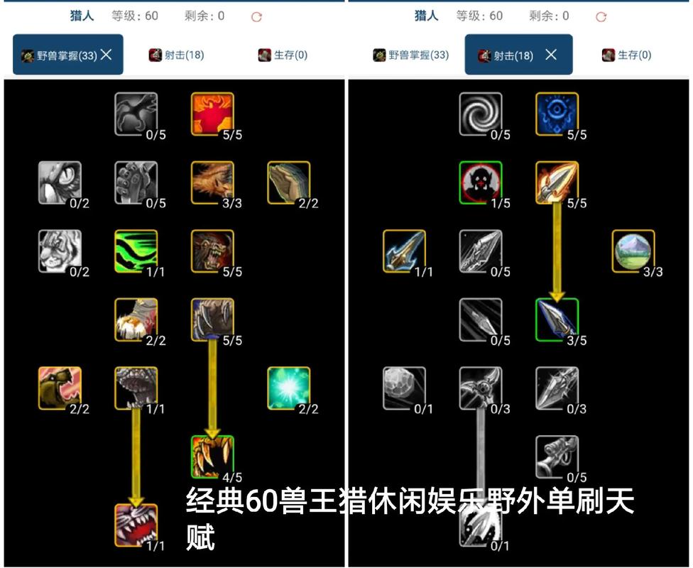 魔兽世界猎人天赋哪个厉害？TBC怀旧服T0级选择推荐！