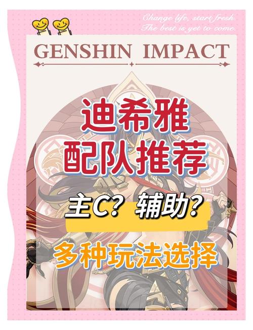 迪希雅配队思路是什么?这几个队友能把她抬起来!