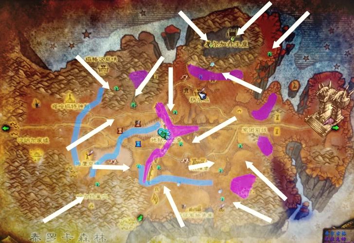 魔兽挖矿的最佳路线图是什么？老玩家推荐这几个区域！