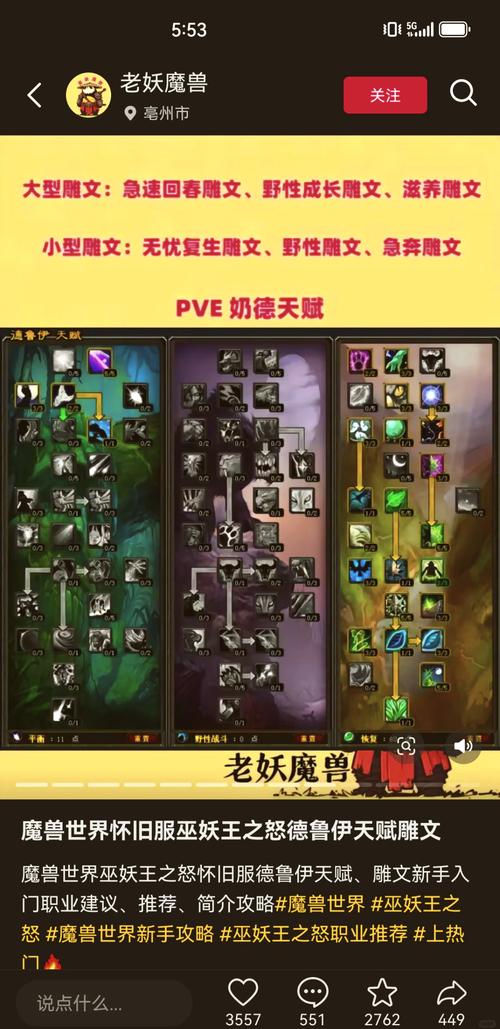 当前版本奶德天赋加点推荐!团本大秘境通用配置!