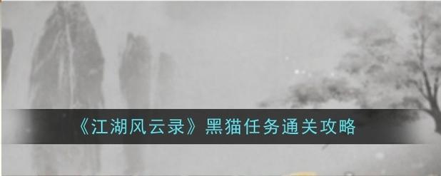 黑猫任务下载安装慢怎么办？官方给出三种快速解决方法！