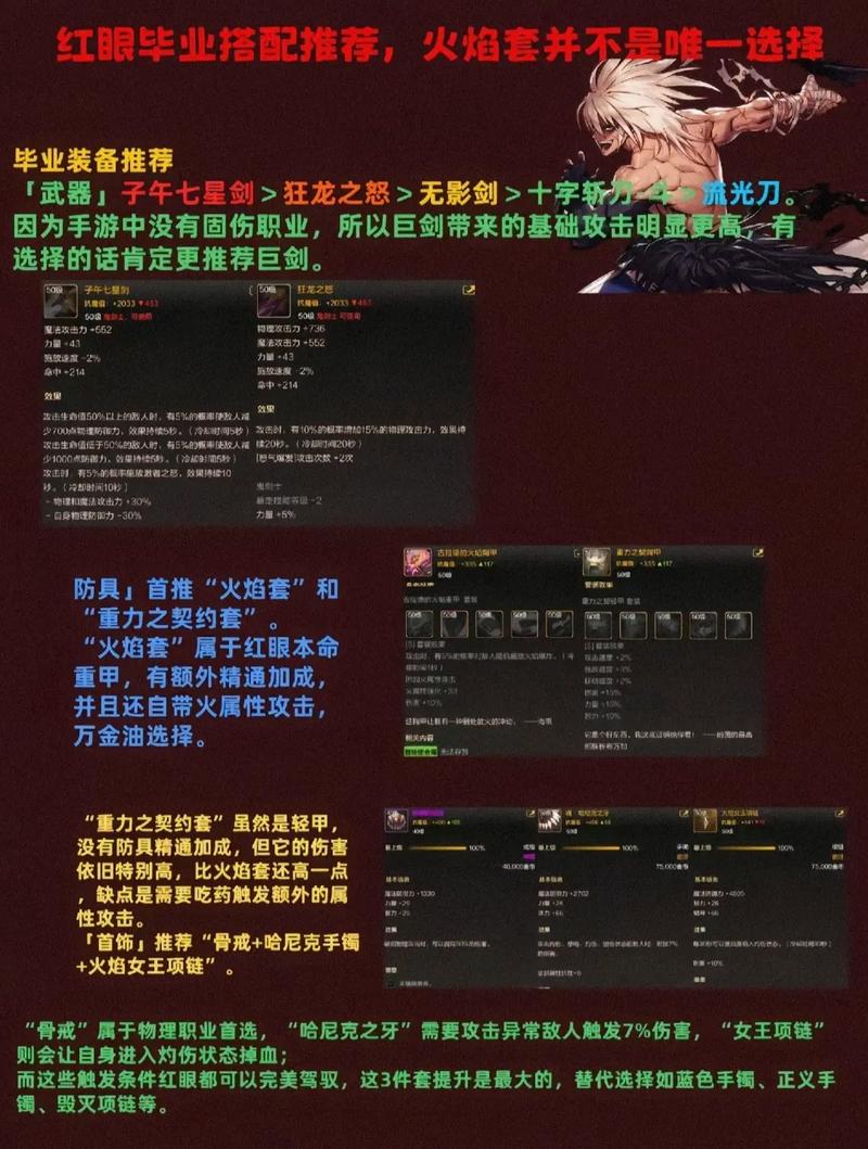 红眼装备打造需要多少钱？资深玩家为你算清账！
