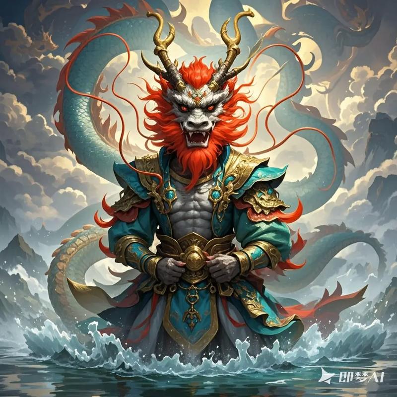 赤髯龙的来历是什么？神话传说中它到底代表着什么？
